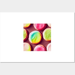 Watercolor cookie pattern Posters and Art